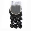 Wholesale 5x5 Loose Wave Virgin Brazilian Human Hair HD Lace Closure