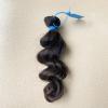 Wholesale Supplier Brazilian Silky Loose Wave Hair Weaving 2B#